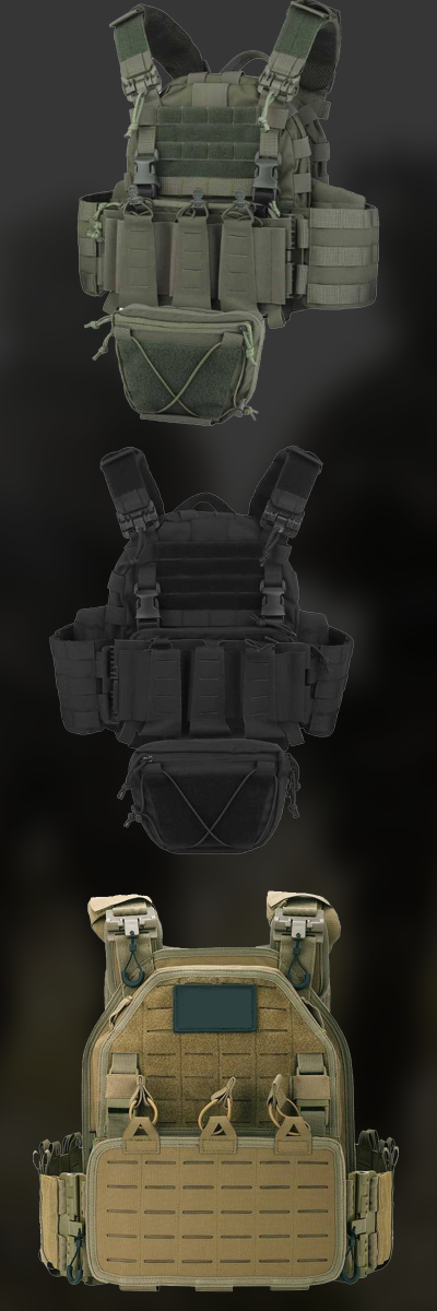 1689 Body Armor configurations
